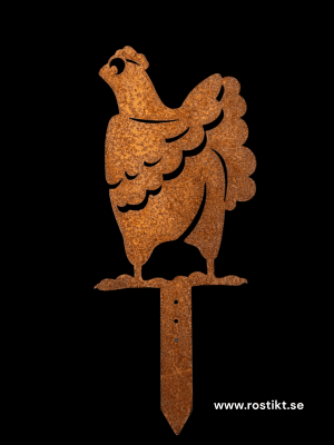 höna-trädgårdsdekoration