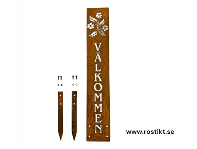 välkommenskylt
